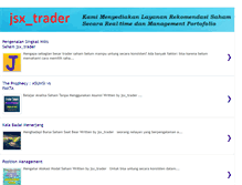 Tablet Screenshot of jsxtrader.com